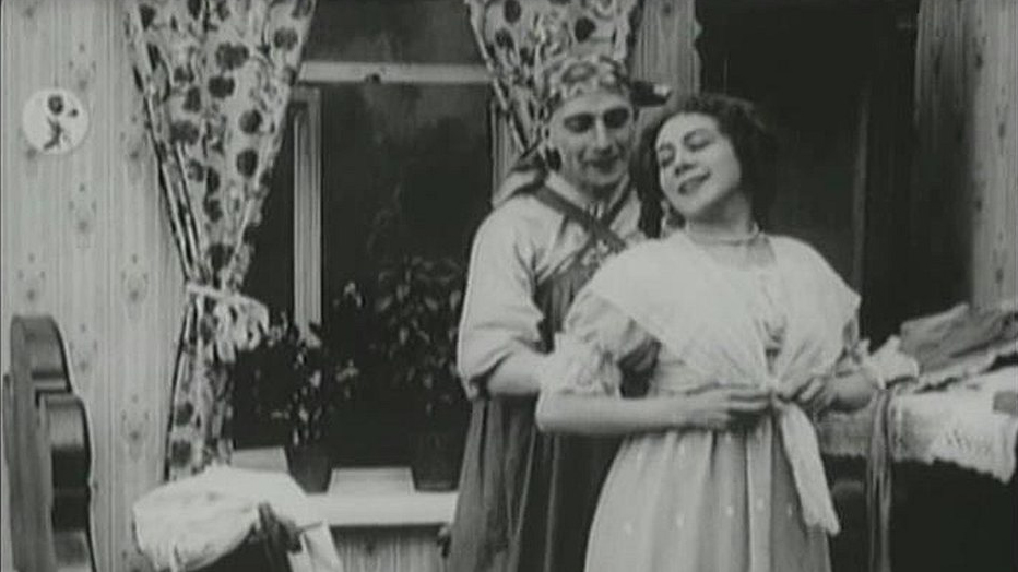 Кадр из фильма &quot;Домик в Коломне&quot;, 1913 год 